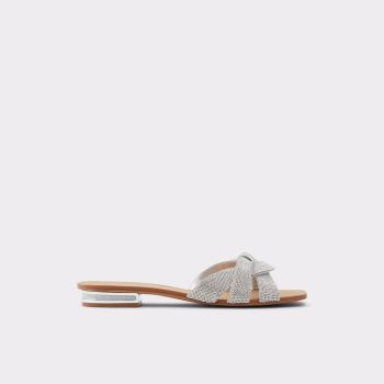 Silver Aldo Coredith Women's Sandals | 46ZxydGQ