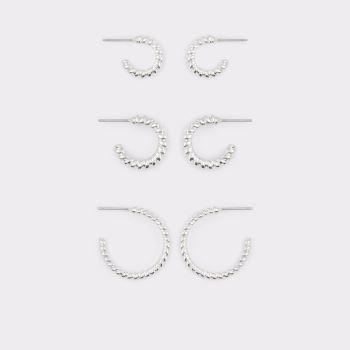 Silver Aldo Ocoelin Women's Earrings | 7SA2GPoL