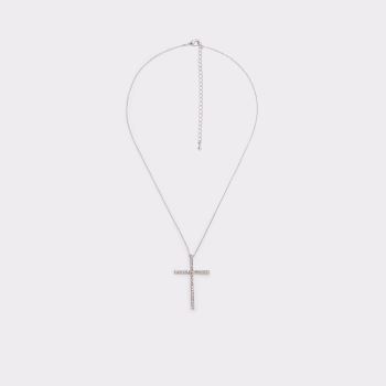 Silver-Clear Multi Aldo Gannet Women's Necklace | SRgHhH7i