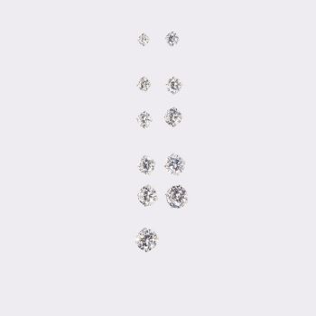 Silver-Clear Multi Aldo Grelillan Women's Jewelry | DjvTmejB