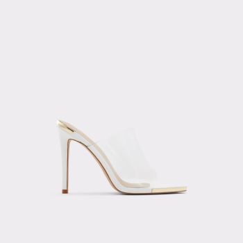 White Aldo Afeadan Women's Sandals | LYaPbdeL