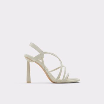 White Aldo Amilia Women's Sandals | HkgIlFrk