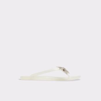 White Aldo Kahala Women's Slippers | 6ydHkiV0