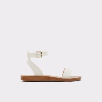 White Aldo Kedaredia Women's Flat Sandals | OtR6yss3