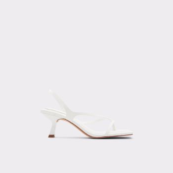 White Aldo Loni Women's Heels | 3nXK3mDm