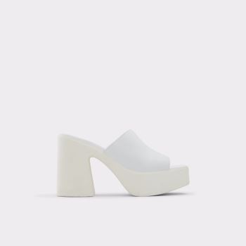 White Aldo Melcee Women's Heels | wHl7dpT5