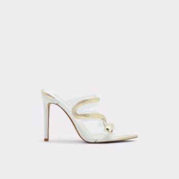 White Aldo Najash Women's Sandals | yvS4jinv