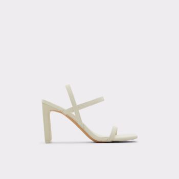 White Aldo Okurr Women's Dress Sandals | QsoW7MGm