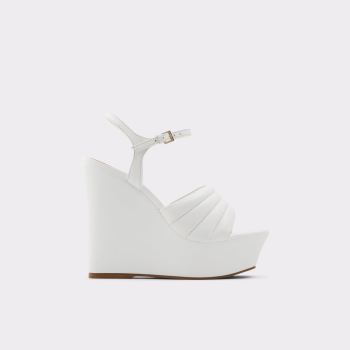 White Aldo Parri Women's Dress Sandals | 6cjajLZH