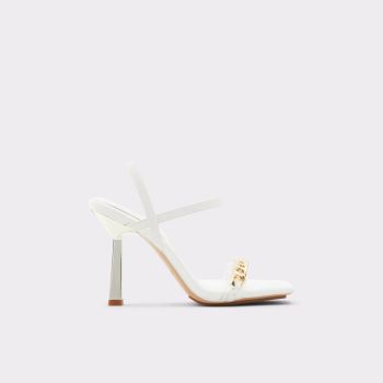 White Aldo Riccheza Women's Heels | ZsaAFWoT