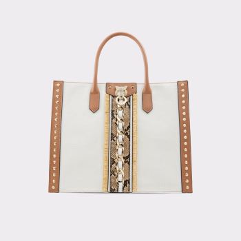 White Multi Aldo Abomastraw Women's Tote Bags | ovx28OYD