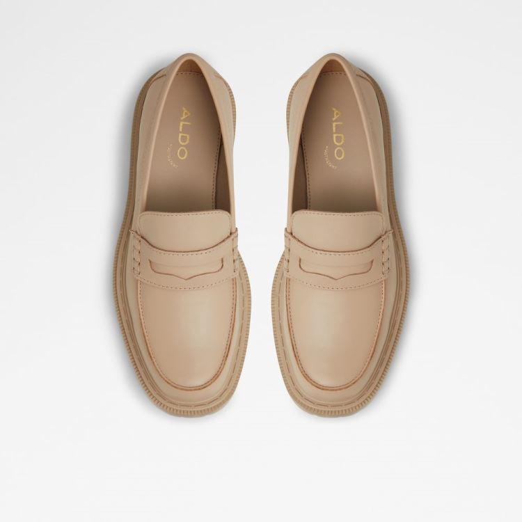 Beige Aldo Bigstrut Women's Loafers | YypnCs8u