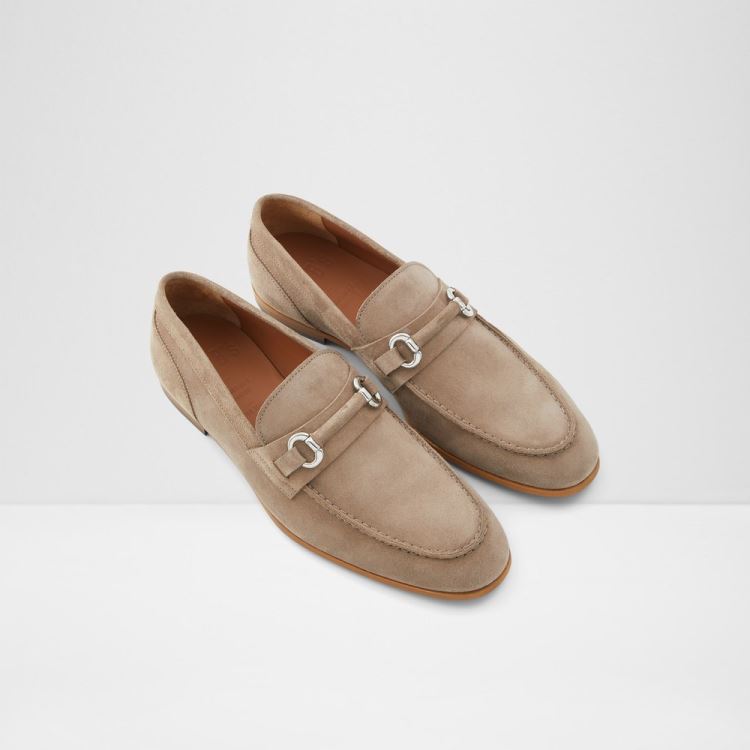 Beige Aldo Violettes Men's Loafers | 8V1gUuhB