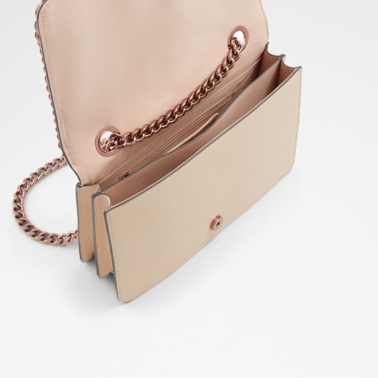 Beige Overflow Aldo Greenwald Women's Shoulder Bags | uvgpaqEa