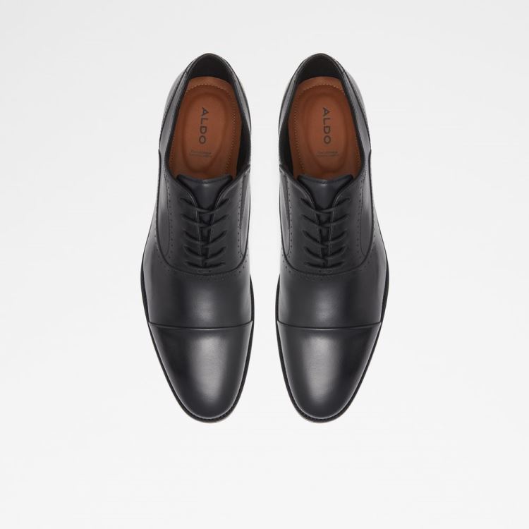 Black Aldo Abawienflex Men's Oxfords Shoes | 3YRCdaqx