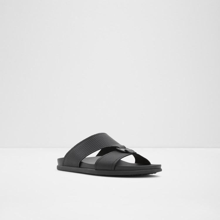 Black Aldo Adlar Men's Sandals | RKpUqI1q