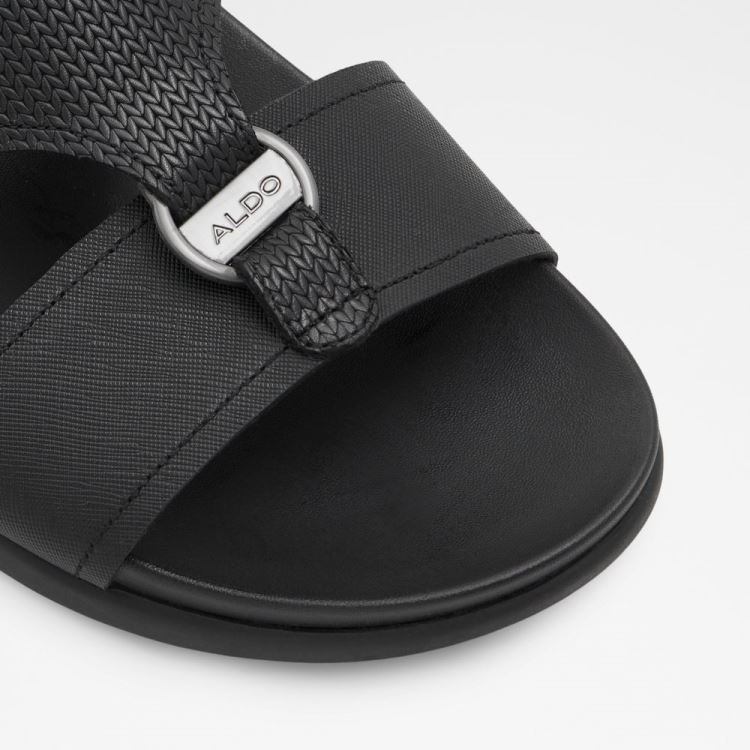 Black Aldo Adlar Men's Sandals | RKpUqI1q