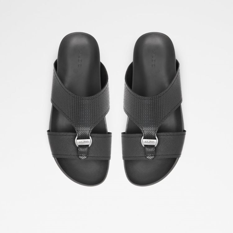 Black Aldo Adlar Men's Sandals | RKpUqI1q