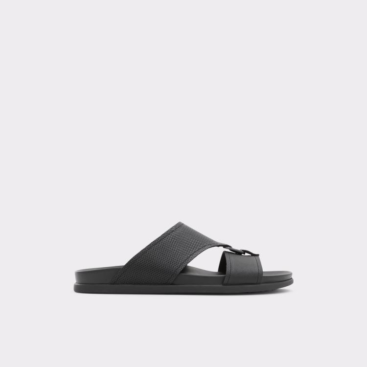 Black Aldo Adlar Men\'s Sandals | RKpUqI1q