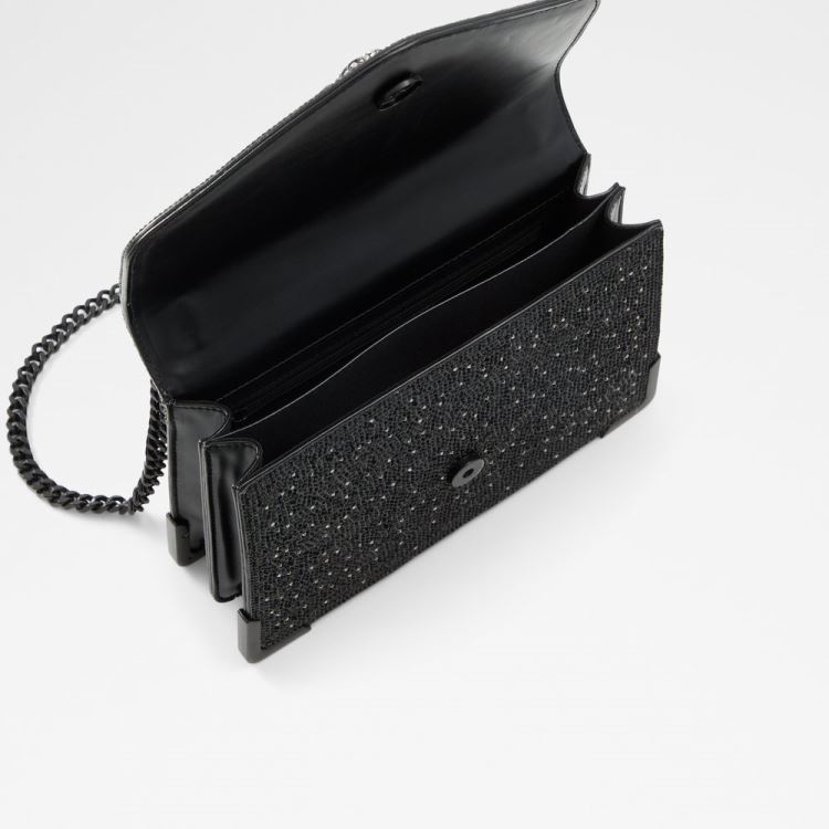 Black Aldo Bayviagem Women's Clutch Bag | vT2cXsrd