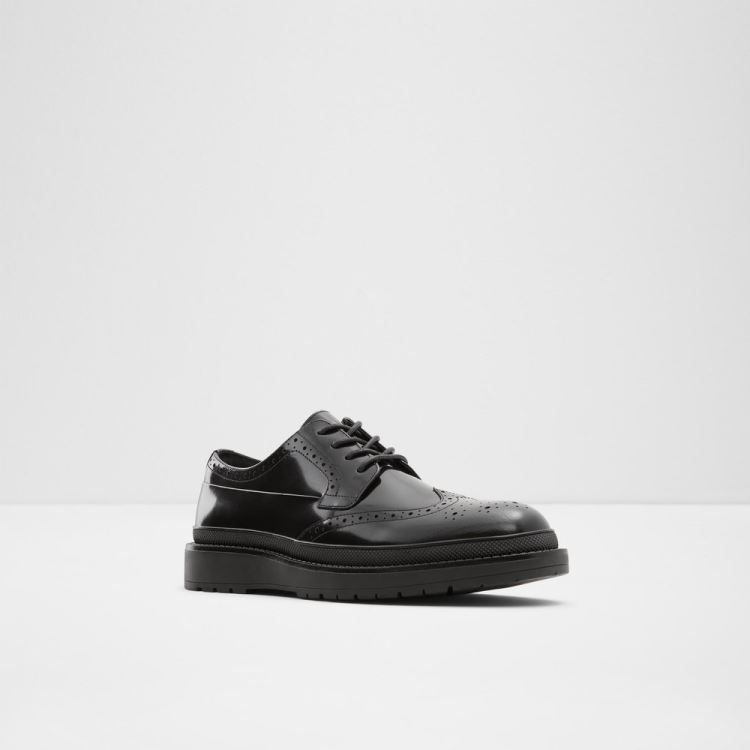 Black Aldo Bezos Men's Oxfords Shoes | f9srQ9Vq