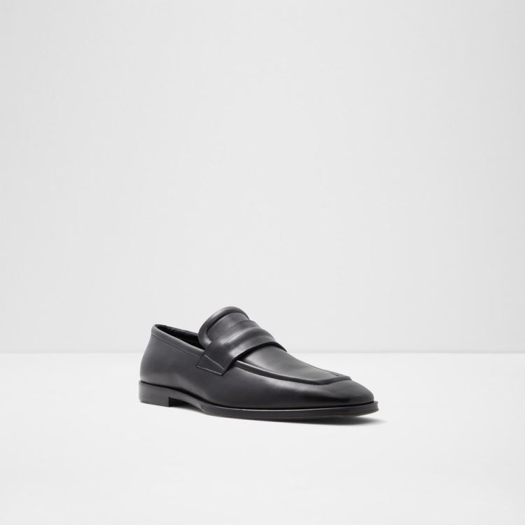 Black Aldo Bronson Men's Dress Shoes | IgSoas5G