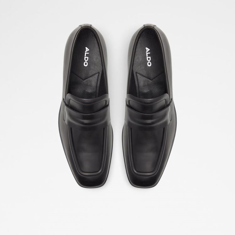 Black Aldo Bronson Men's Dress Shoes | IgSoas5G