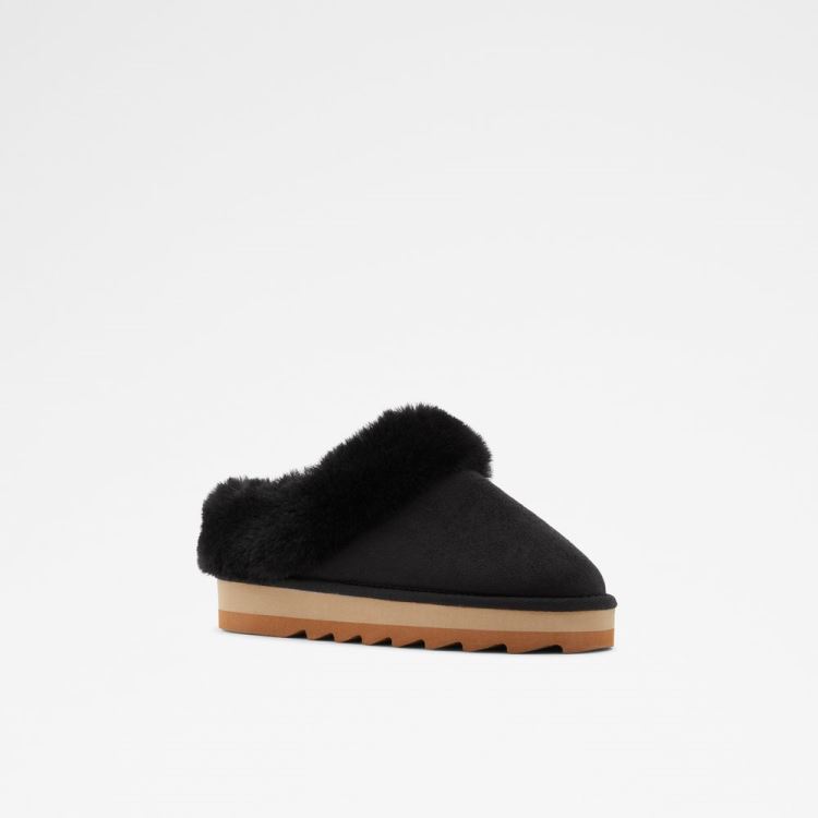 Black Aldo Ethaynad Women's Slippers | Nr0JoYds