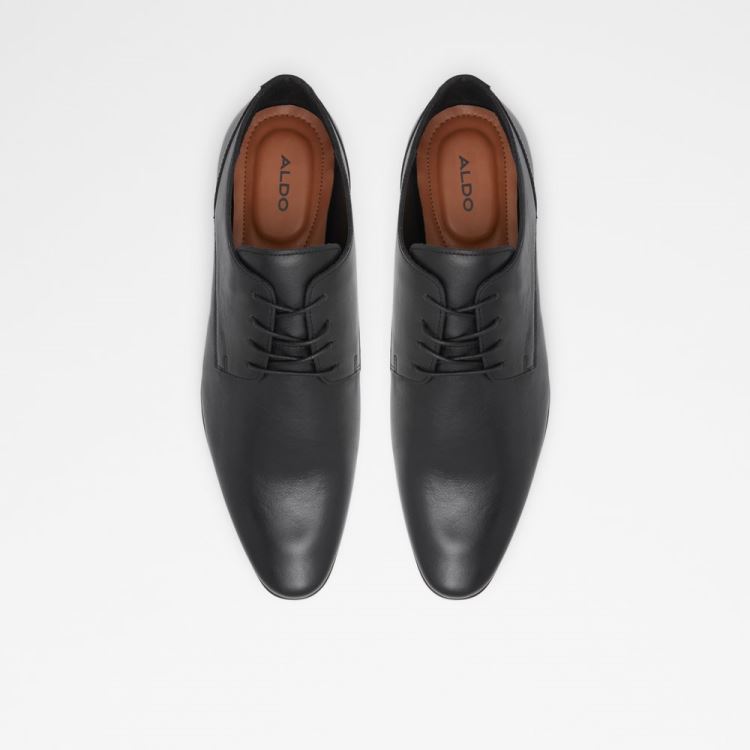 Black Aldo Gerrier Men's Oxfords Shoes | UOVzkzlC