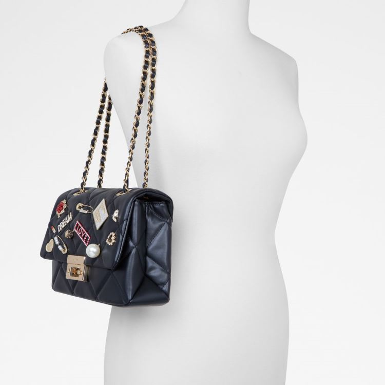 Black Aldo Glievia Women's Crossbody Bags | dbN2nxzI