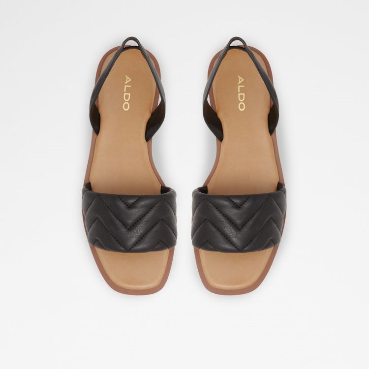 Black Aldo Grirawiaflex Women's Sandals | 5qKz5ZFL