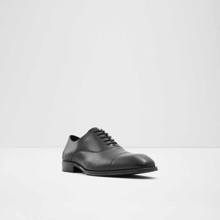 Black Aldo Gwilawin Men's Oxfords Shoes | uChbAOnF