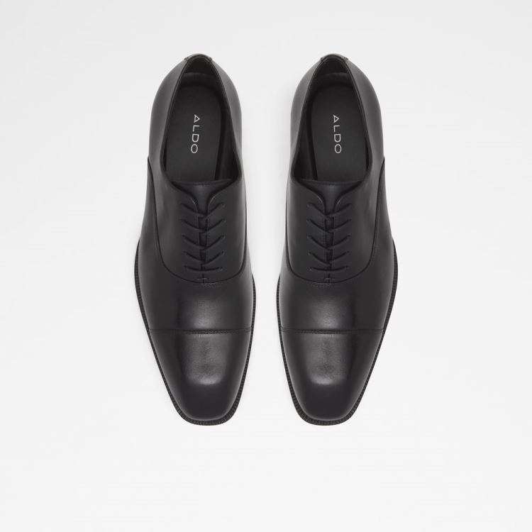 Black Aldo Gwilawin Men's Oxfords Shoes | uChbAOnF