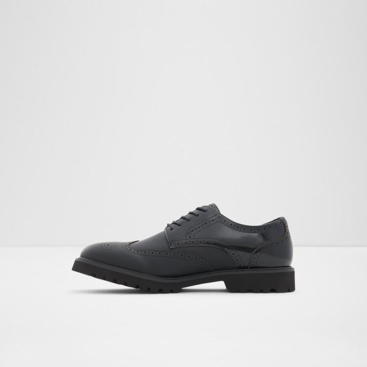 Black Aldo Helmsman Men's Dress Shoes | PrNdMGmJ