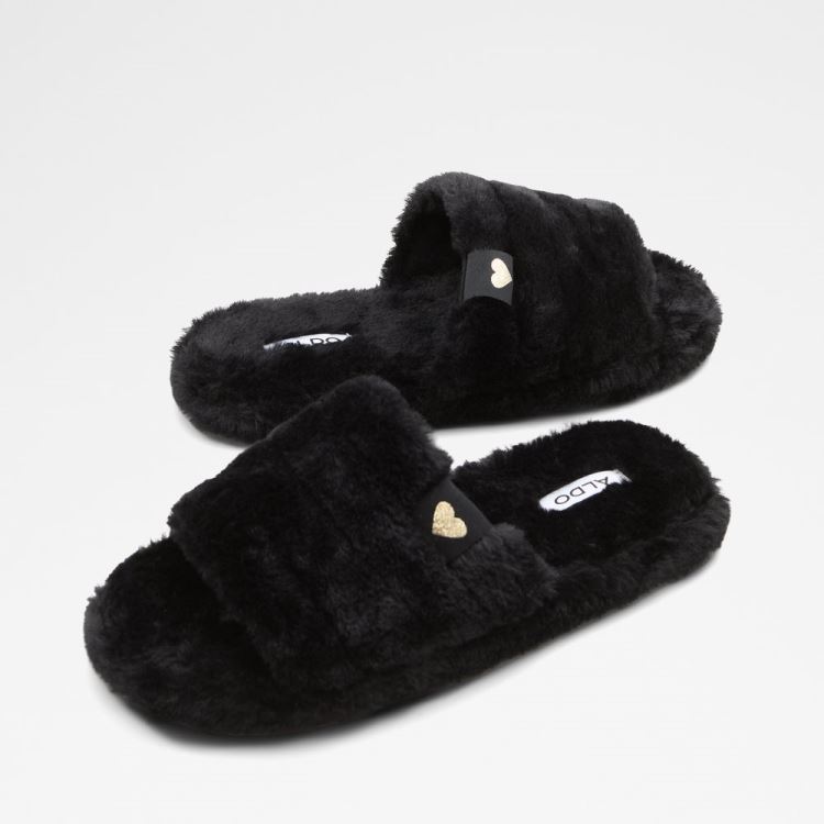 Black Aldo Jennoclya Women's Slippers | OtcVSM5W