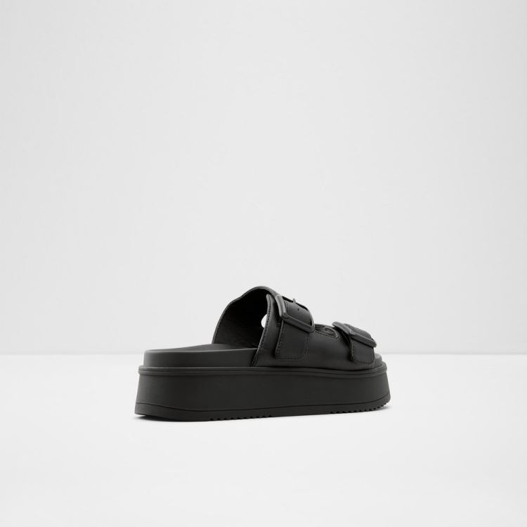 Black Aldo Jika Women's Sandals | 3h1cLEfm