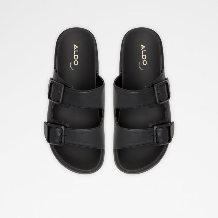 Black Aldo Jika Women's Sandals | 3h1cLEfm