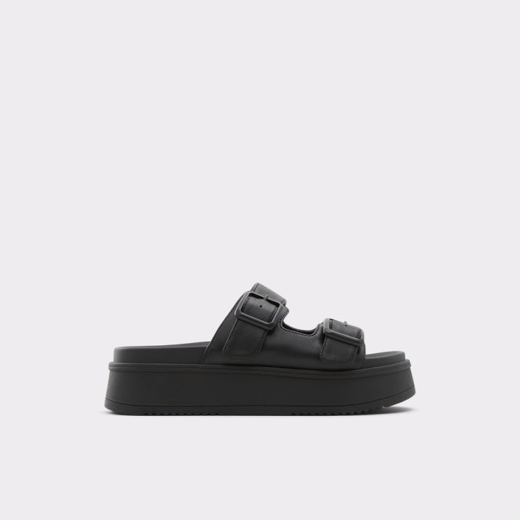 Black Aldo Jika Women\'s Sandals | 3h1cLEfm