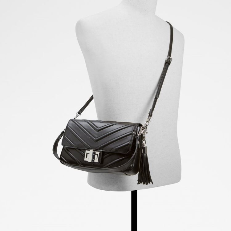 Black Aldo Kaoma Women's Shoulder Bags | ePjloNpB