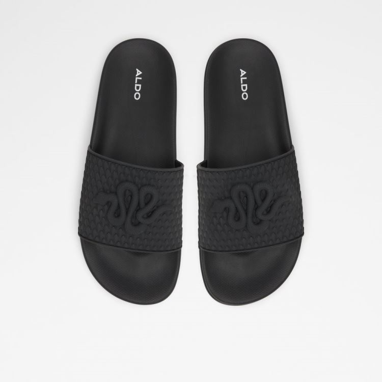 Black Aldo Kedau Men's Sandals | ju03i8en