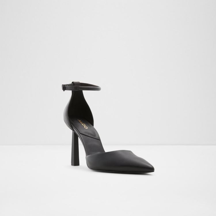 Black Aldo Lilya Women's Heels | 1VpTuKRU