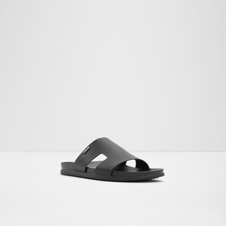 Black Aldo Mondi Men's Sandals | 6WmHvtEs