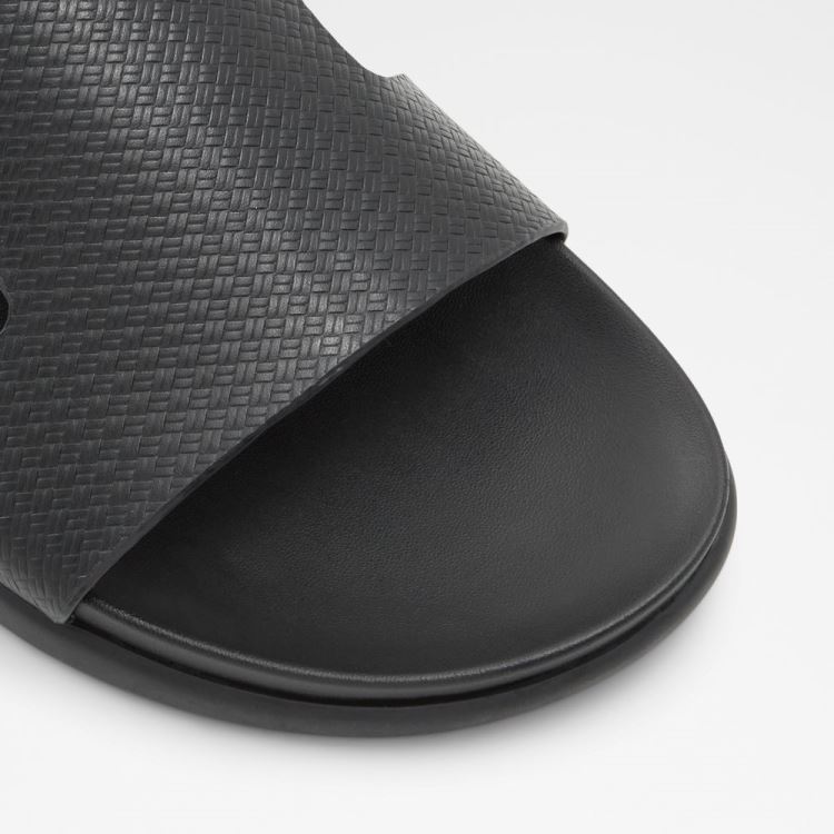 Black Aldo Mondi Men's Sandals | 6WmHvtEs