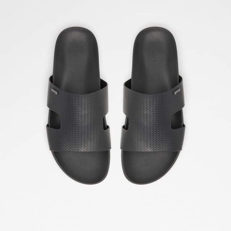 Black Aldo Mondi Men's Sandals | 6WmHvtEs