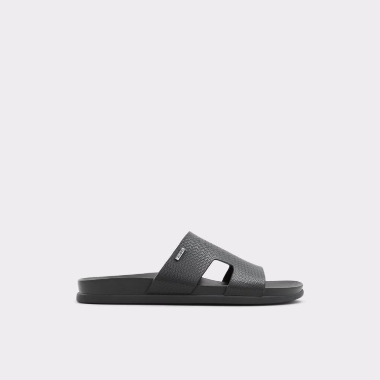 Black Aldo Mondi Men\'s Sandals | 6WmHvtEs