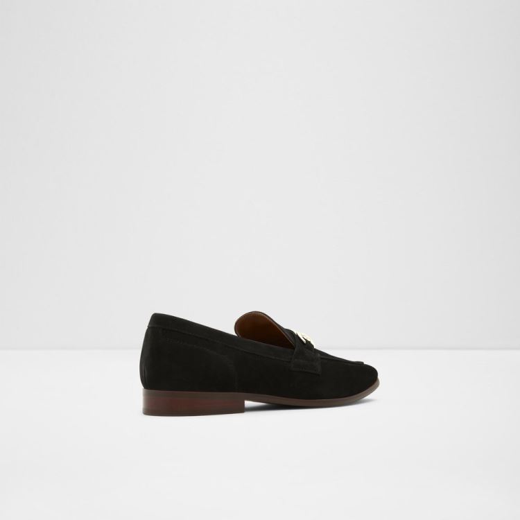 Black Aldo Monetto Men's Loafers | Tva4Ke4X