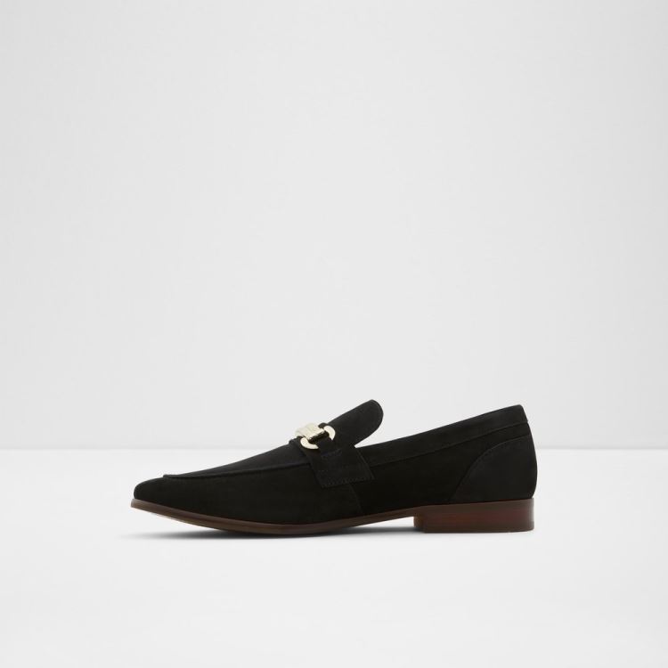 Black Aldo Monetto Men's Loafers | Tva4Ke4X