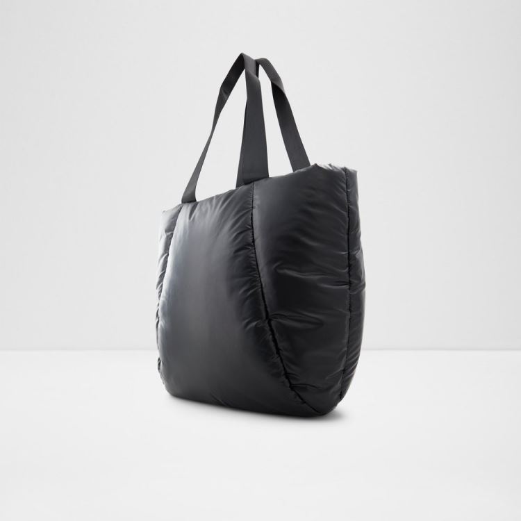 Black Aldo Puffcarry Women's Tote Bags | sIpzuXj1