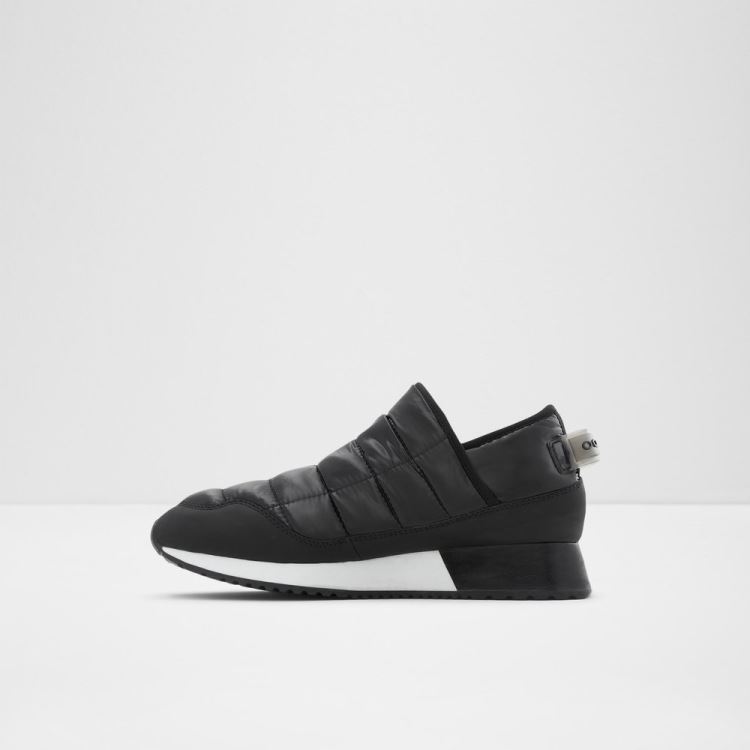 Black Aldo Pufferwalk Women's Sneakers | MZmwoQCl