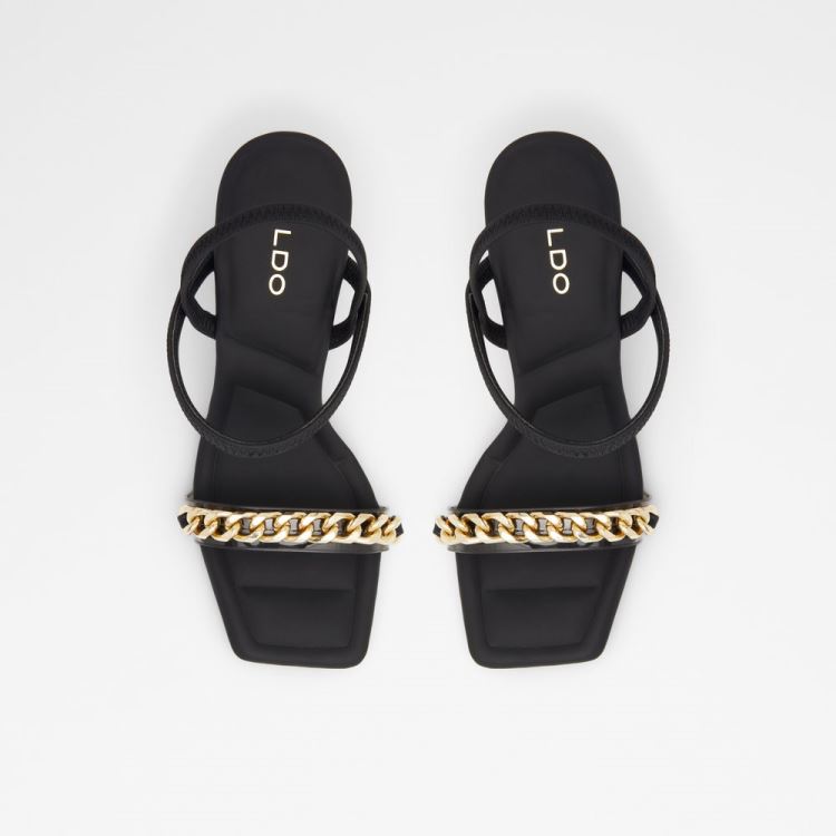 Black Aldo Riccheza Women's Dress Sandals | PPzRYbS6